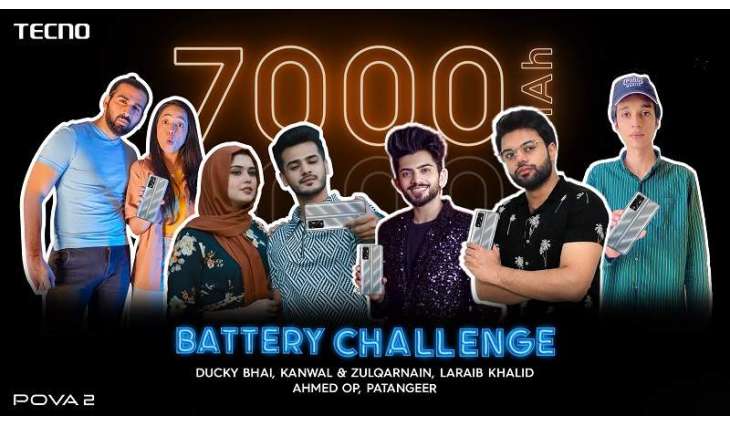TECNO POVA 2 Battery Endurance Challenge End Successfully