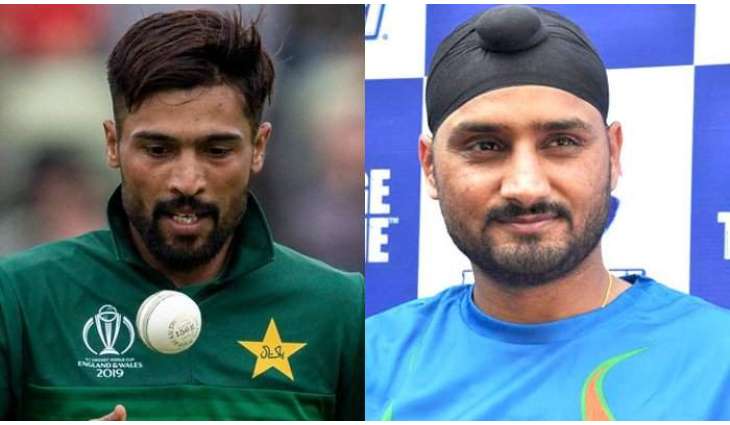 War of words between Mohammad Amir,  Harbhajan Singh goes viral on social media