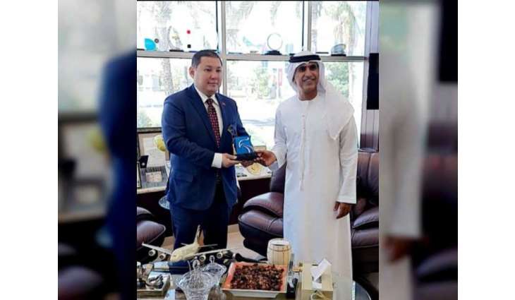 بحث تعزيز الشراكة الاستراتيجية بين مطاري رأس الخيمة و بيشكيك ماناس