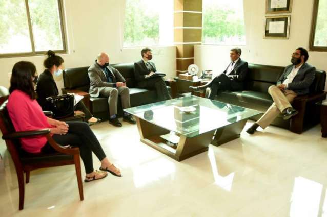 US Embassy officials visit NUST to discuss avenues for collaboration