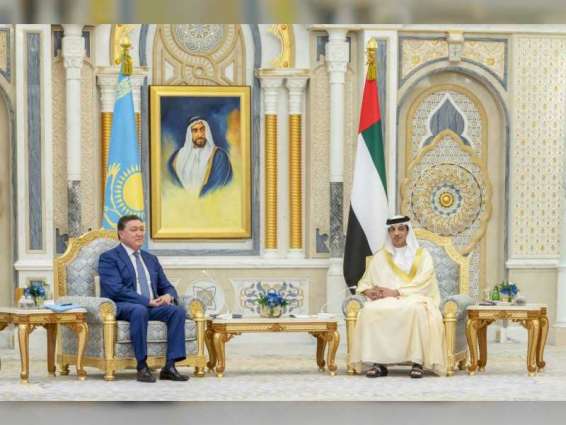 Mansour bin Zayed, Prime Minister of Kazakhstan witness signing of UAE-Kazakhstan Joint Declaration
