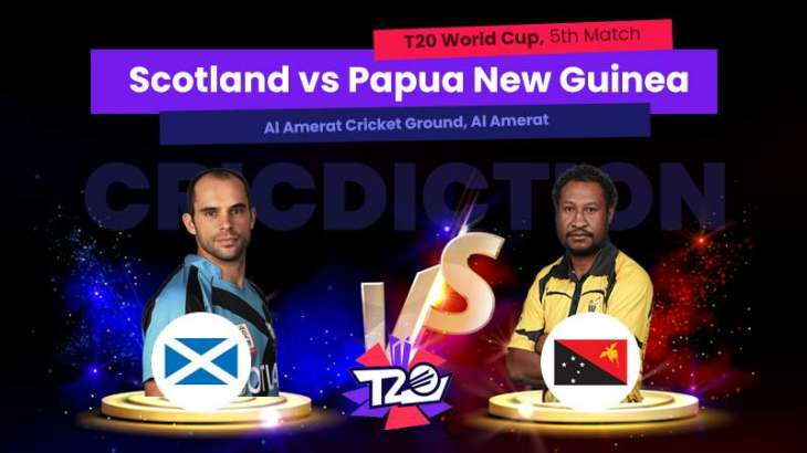 T20 World Cup 2021 Match 05 Scotland Vs. Papua New Guinea (PNG), Live Score, History, Who Will Win