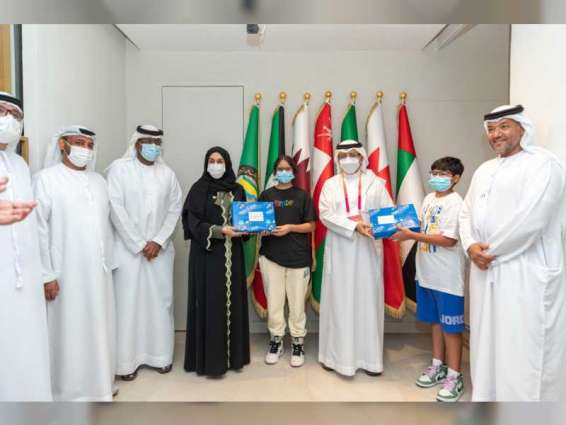 Hessa Buhumaid participates in 'Make-A-Wish' event for first two children in Expo