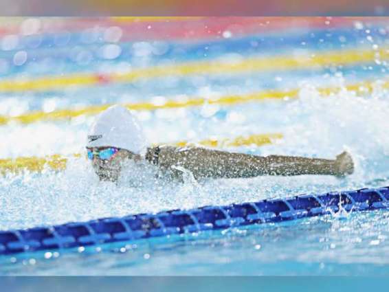 3 ذهبيات للإمارات في منافسات اليوم الثاني للبطولة العربية للسباحة