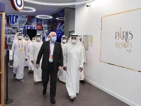 حاكم أم القيوين يزور أجنحة الإمارات واستراليا وفرنسا وسلوفاكيا في إكسبو 2020 دبي