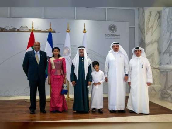 ملك ليسوتو يشهد احتفال بلاده بيومها الوطني في إكسبو 2020 دبي بحضور نهيان بن مبارك