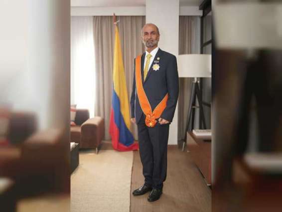 مجلس الشيوخ الكولومبي يكرم الجروان تقديرا لنشره قيم التسامح والسلام