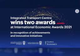 Integrated Transport Centre wins two awards at International Economic Awards 2021