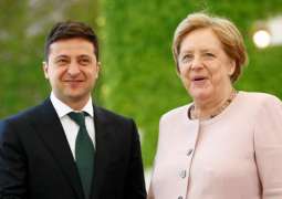 Ukraine's Zelenskyy, Merkel Discuss Donbas, European Energy Prices