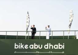 خالد بن محمد بن زايد يتسلم شعار "مدينة الدراجات الهوائية" ويطلق منصة الدعم الجديدة "بايك أبوظبي"