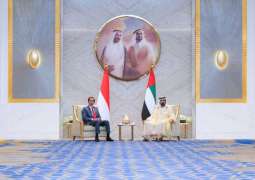 Mohammed bin Rashid meets with Indonesian President at Expo 2020 Dubai