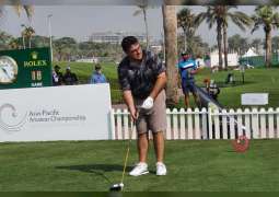 UAE’s No.1 golfer stays on course after making cut