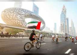Sheikh Zayed Road transformed into a giant cycling track for second edition of Dubai Ride