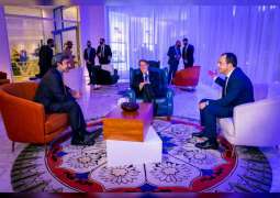رئيس قبرص يستقبل عبدالله بن زايد