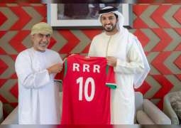 Rashid bin Humaid receives President of Oman Football Association