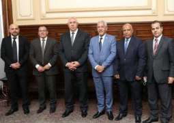 وزير الزراعة المصري يلتقي وفد جائزة خليفة الدولية لنخيل التمر