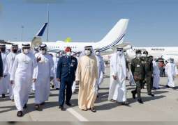 محمد بن راشد يزور معرض دبي للطيران ويطلع على أحدث ما أنتجه العالم من تقنيات تشكل مستقبل القطاع