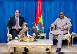 UAE Ambassador to Burkina Faso meets with ministers of foreign affairs, economy and development