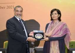 Dr Sania Nishtar delivers talk on poverty alleviation and empowerment at NUST