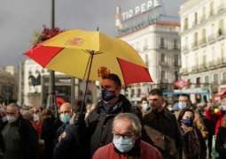 Police Protest Against Security Law Reform in Madrid
