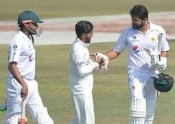 Pakistan win first Test match against Bangladesh by eight wickets