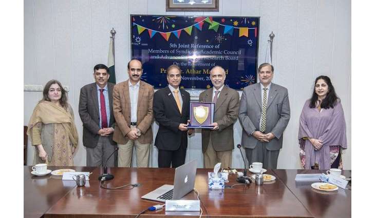 UVAS holds farewell ceremony in the honur of Prof Dr Athar Mahmud