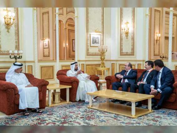 Sharjah Ruler receives Spanish Minister of Culture