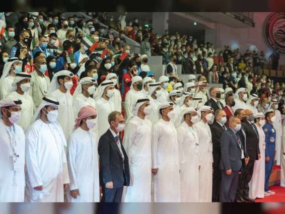 Khaled bin Mohamed bin Zayed attends opening ceremony of World Jiu-Jitsu Championship in Abu Dhabi