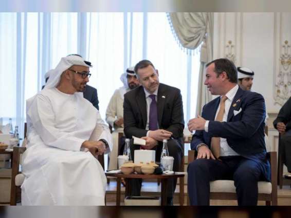 Mohamed bin Zayed receives Crown Prince of Luxembourg