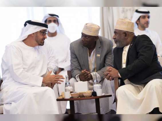 Mohamed bin Zayed receives President of Comoros