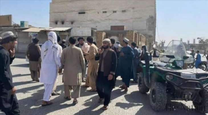 اصابة 12 شخصا اثر انفجار استھدف مسجدا فی أفغانستان