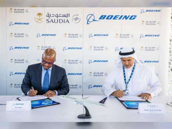 SAUDIA enhances fleet with suite of Boeing services