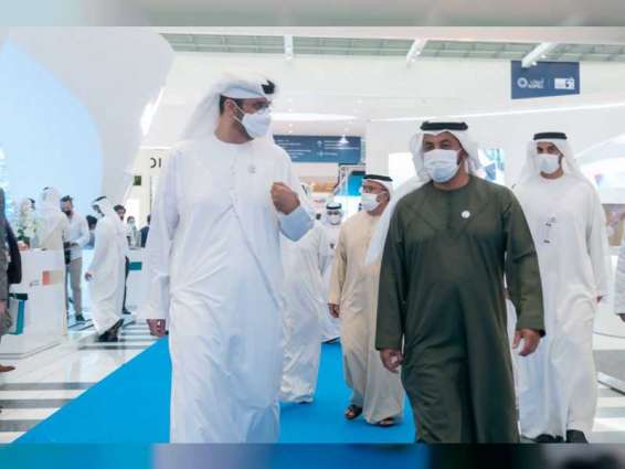 Hamdan bin Zayed visits ADIPEC 2021