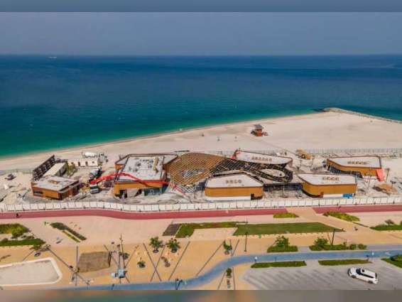 Construction progress at Shurooq’s Al Hira Beach project hits 90 percent