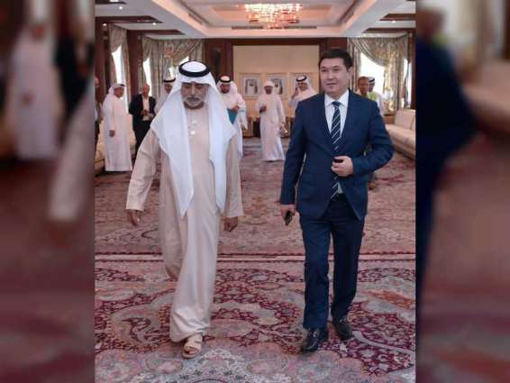 نهيان بن مبارك : الإمارات وكازاخستان تربطهما شراكة استراتيجية راسخة