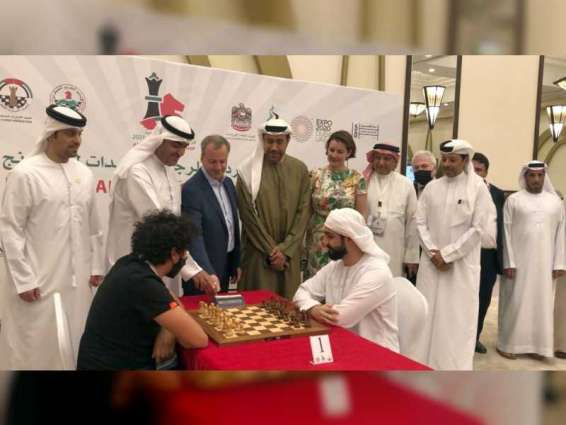 سعود المعلا يفتتح بطولة العرب للشطرنج بدبي بمشاركة 19 دولة