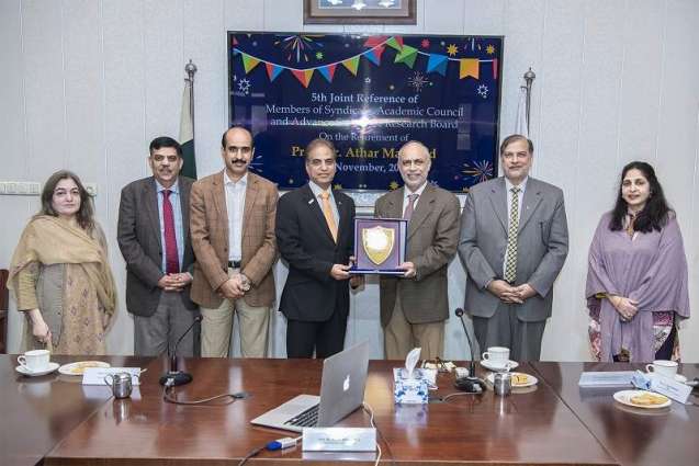 UVAS holds farewell ceremony in the honur of Prof Dr Athar Mahmud