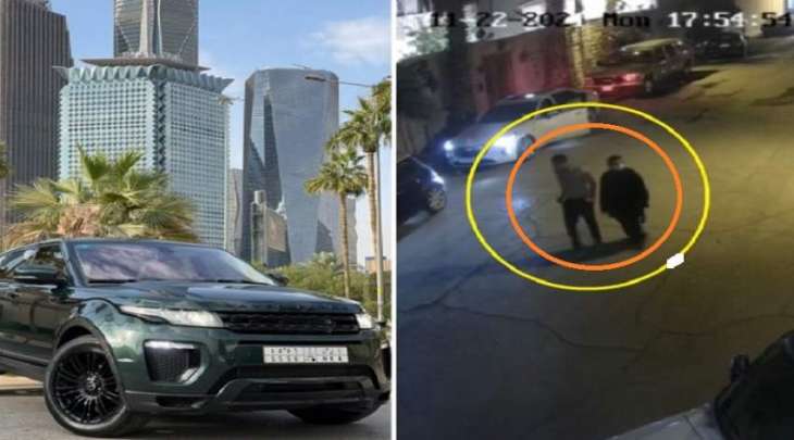 سیدة سعودیة تسرق سیارة رجل أمام عینیہ فی مدینة الریاض