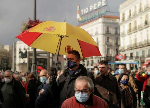 Police Protest Against Security Law Reform in Madrid