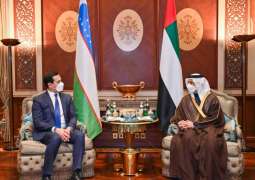 Mansour bin Zayed receives Uzbekistan's Deputy PM