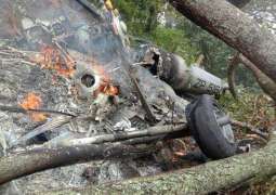 Indian Army helicopter with CDS Gen Bipin Rawat on board crashes in Tamil Nadu