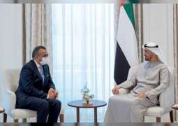 Mohamed bin Zayed receives WHO Director General