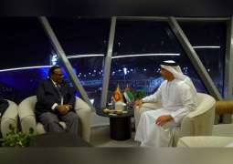 Saif bin Zayed meets Minister of Public Security of Sri Lanka
