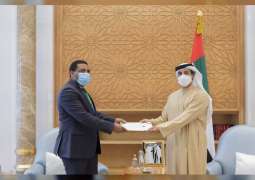 Mohamed bin Zayed receives Tanzanian President's note