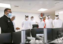 منصور بن محمد يزور "دبي هاربر" ويوجه بمواصلة توفير أفضل الخدمات لركاب السفن السياحية واليخوت الزائرة