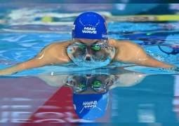 أبوظبي تشهد رقماً قياسياً عالمياً جديداً في بطولة العالم للسباحة للمسافات القصيرة /25 متراً/