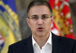 Serbian Defense Minister Condemns Burning of Flag by Albanian Protesters