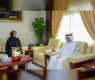 Ajman Police Chief meets UAE Ambassador to Egypt