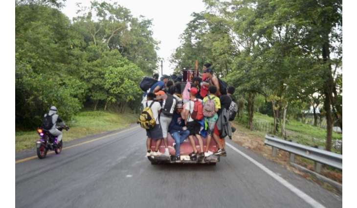 Mexican Police Chase Down Truck Carrying Over 200 Migrants - National Migration Institute