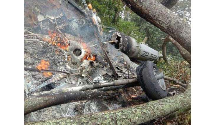 Indian Army helicopter with CDS Gen Bipin Rawat on board crashes in Tamil Nadu